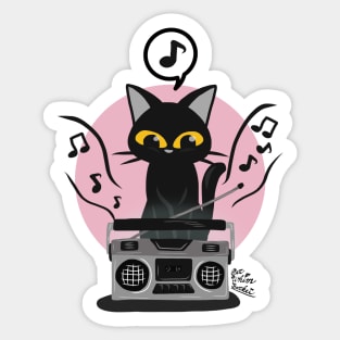 Radio music Sticker